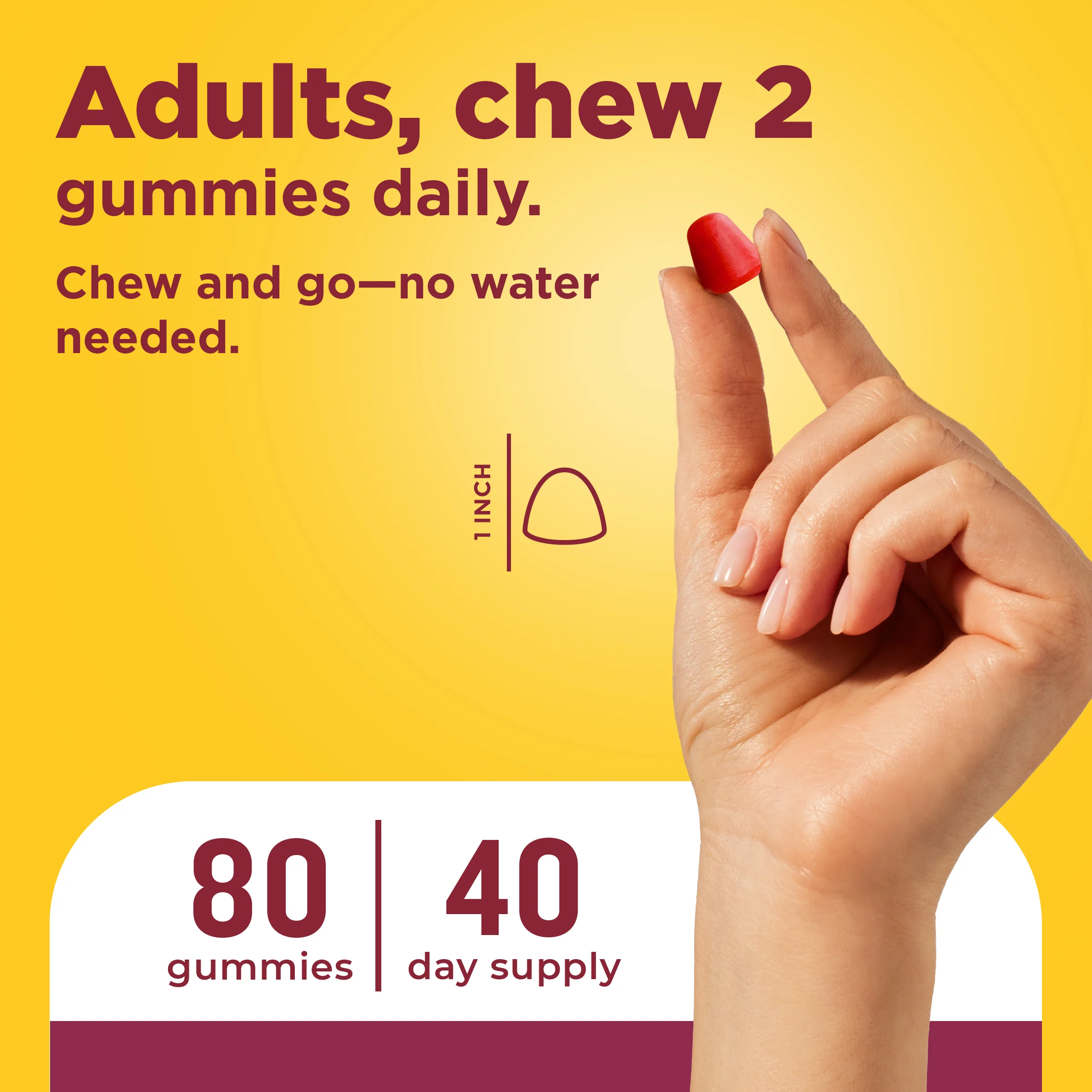 Advanced Hair, Skin & Nails Gummies - Image 3