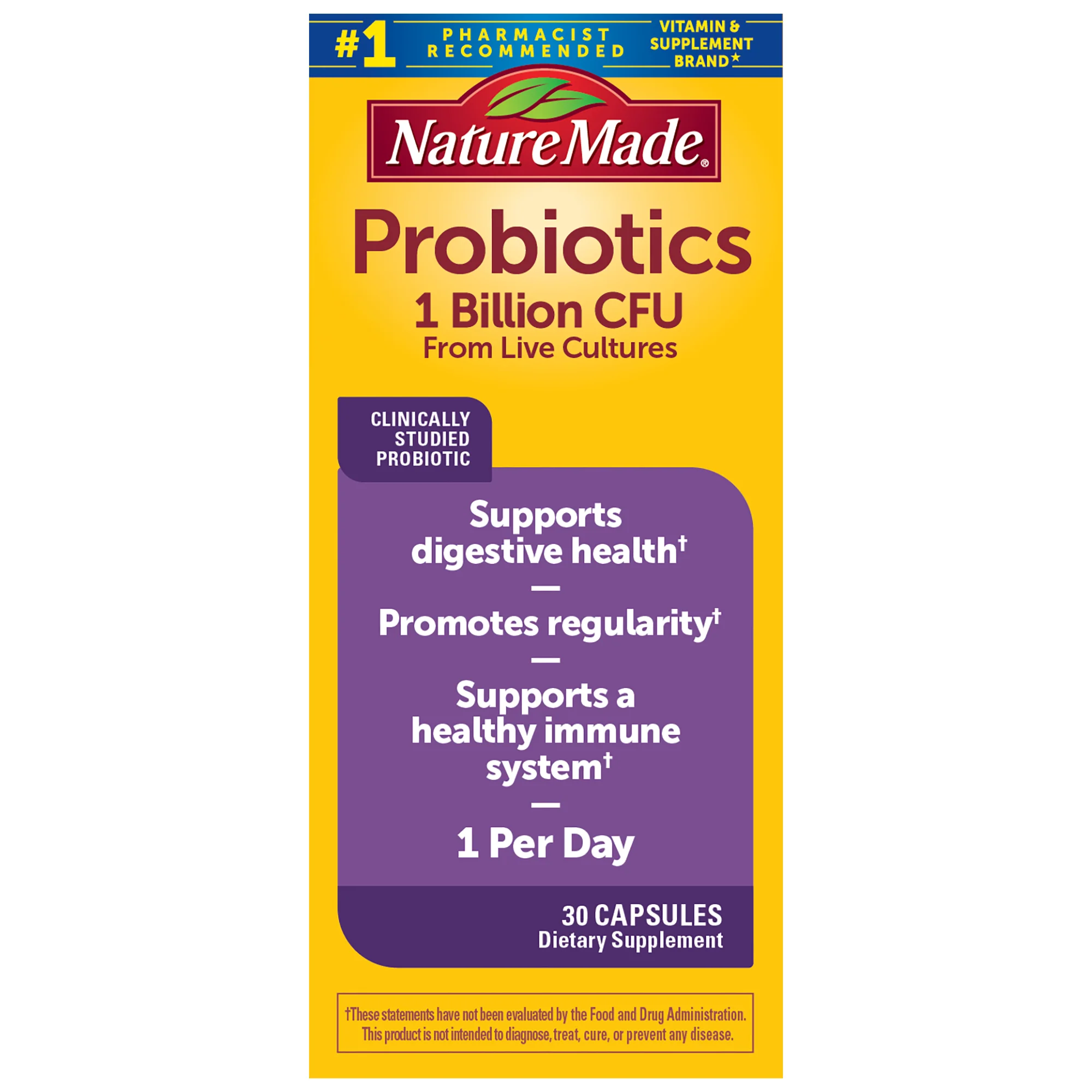 Probiotics 1 Billion CFU From Live Cultures Capsules - Image 4