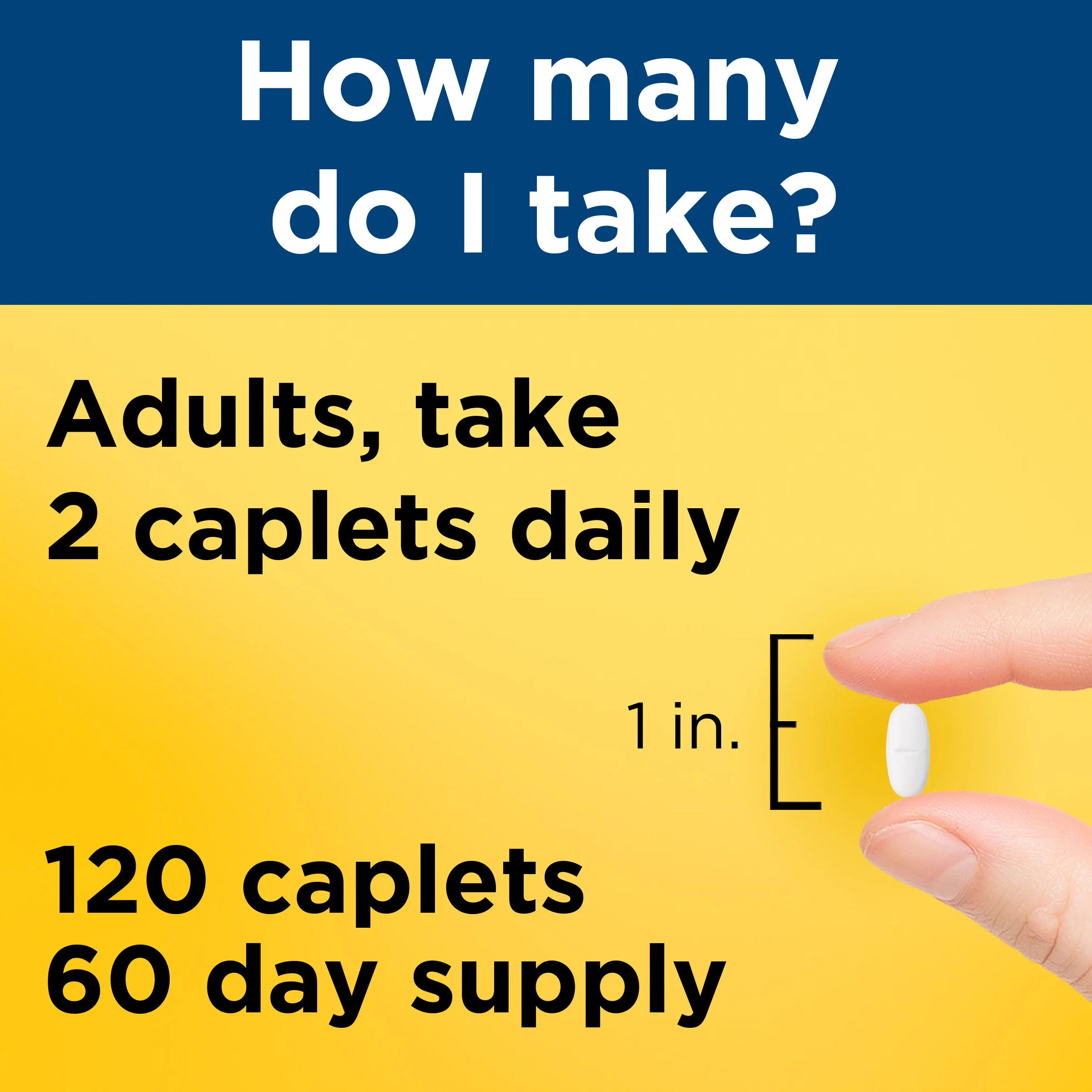 Glucosamine Chondroitin Complex with MSM Triple Strength‡ + Vitamin D3 - Image 3