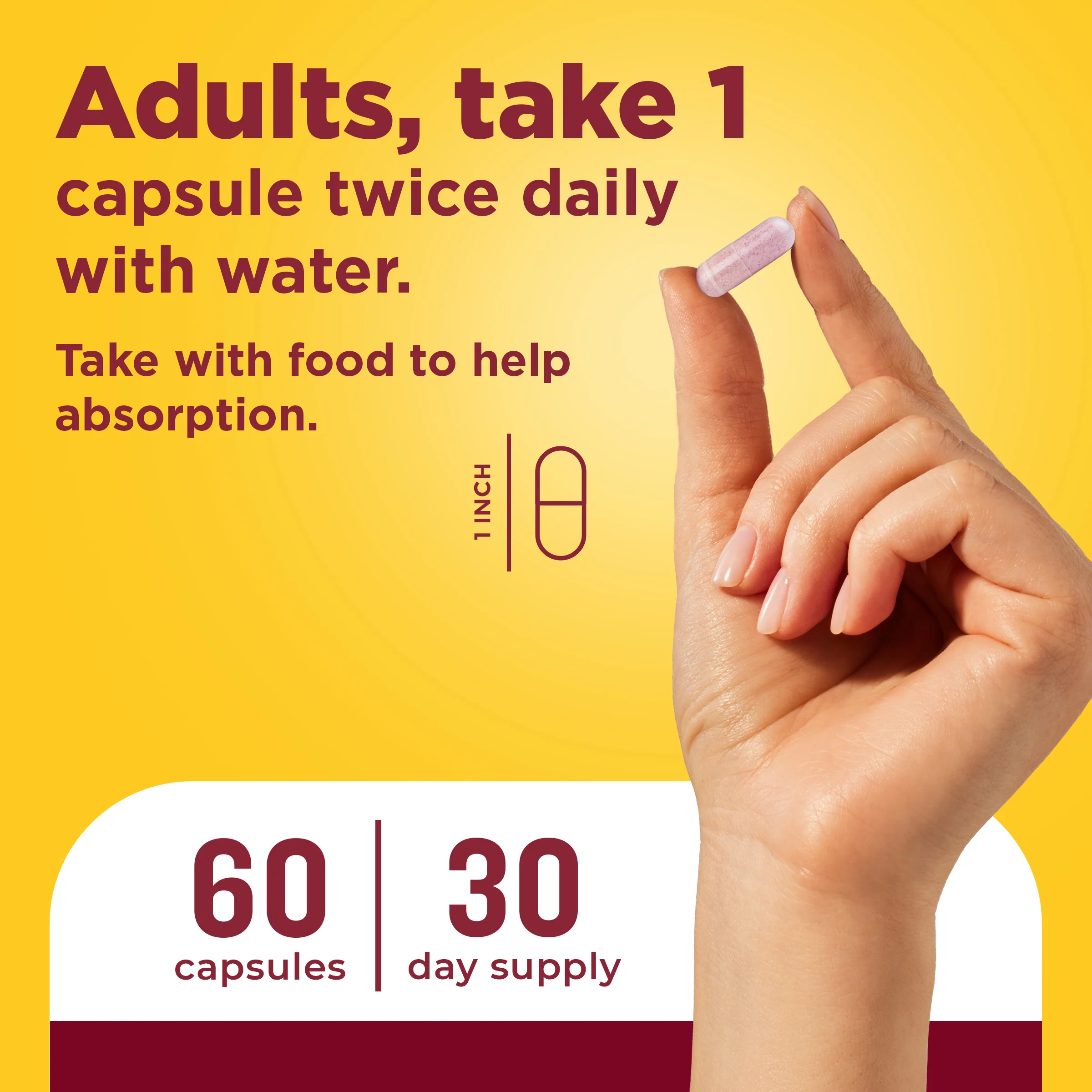 Metabolyze Capsules With Chromium, Green Tea Phytosome & B12 - Image 3