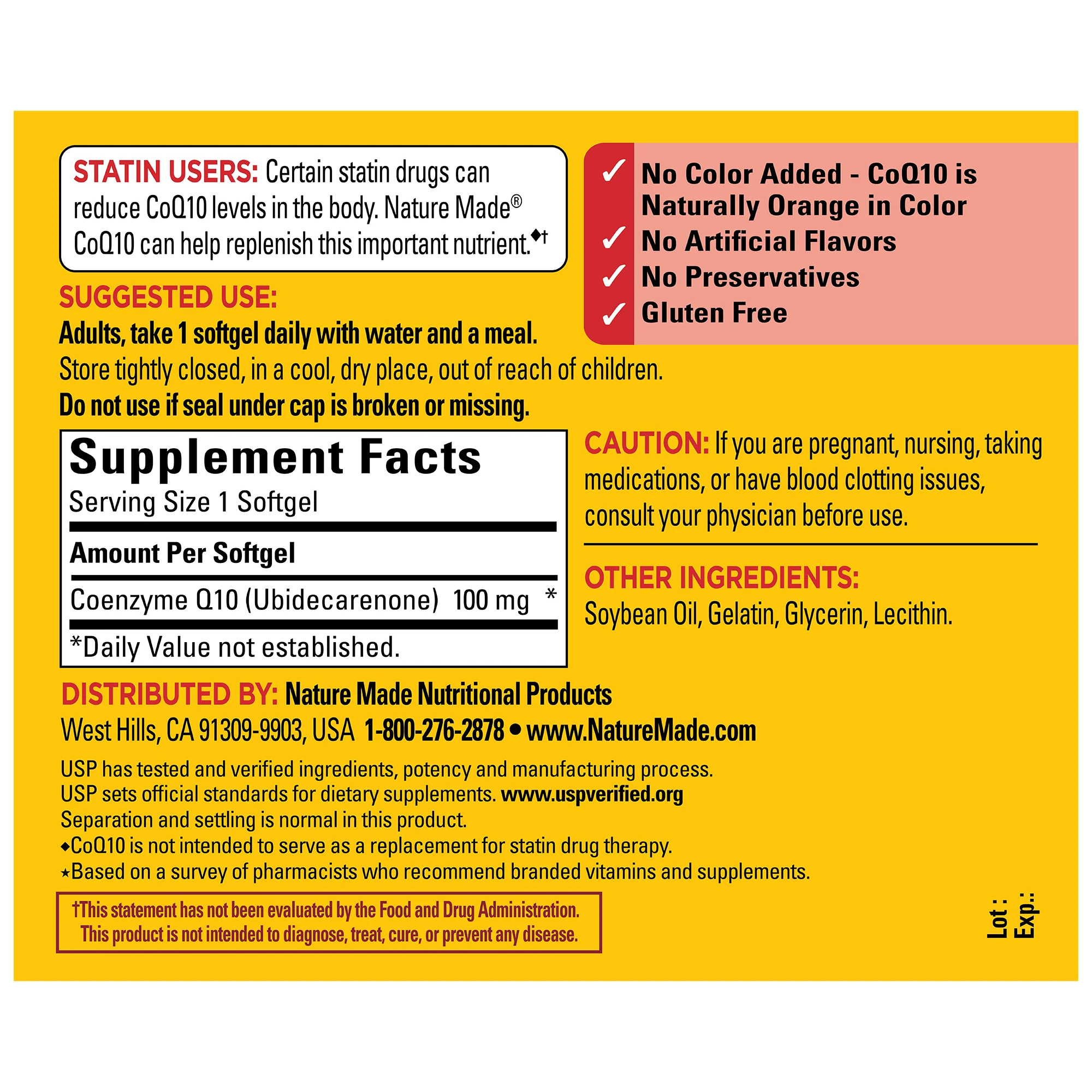 CoQ10 100 mg Softgels - Image 5