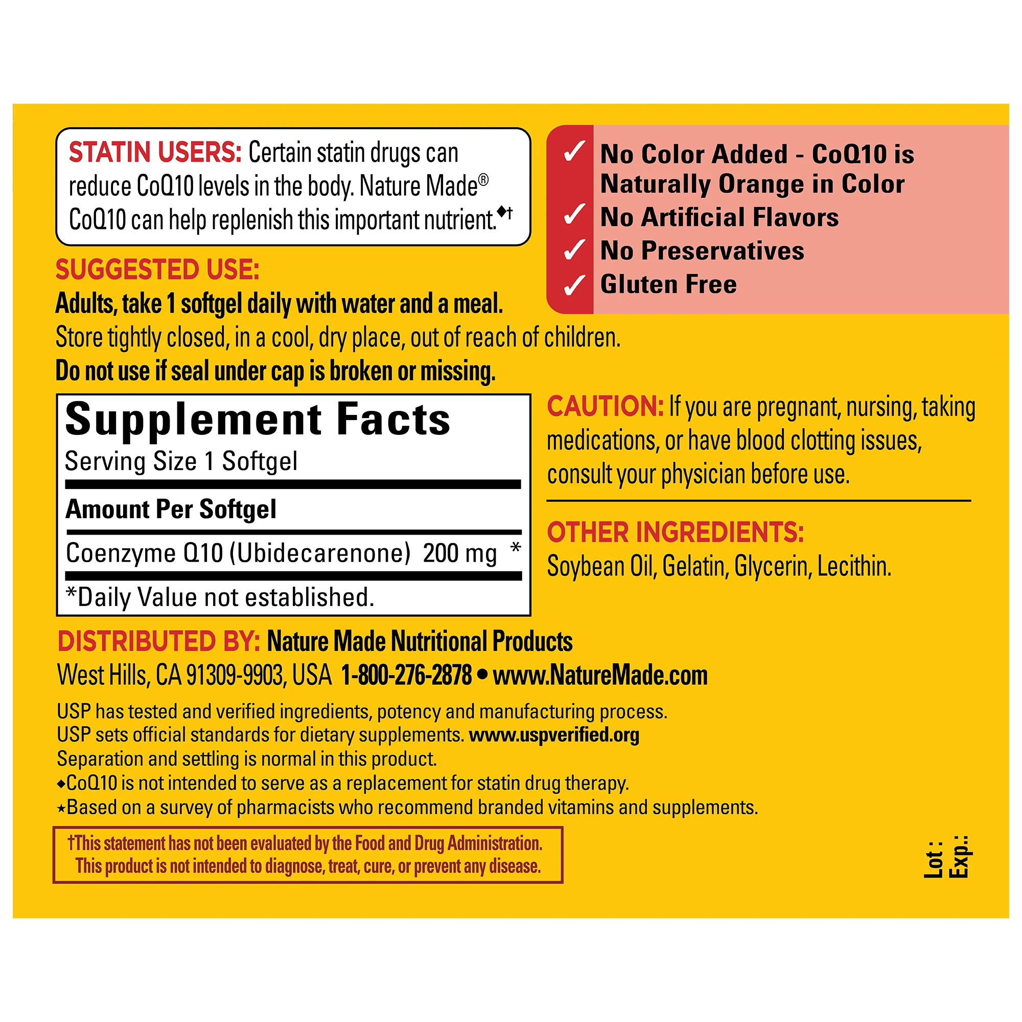 CoQ10 200 mg Softgels - Image 5