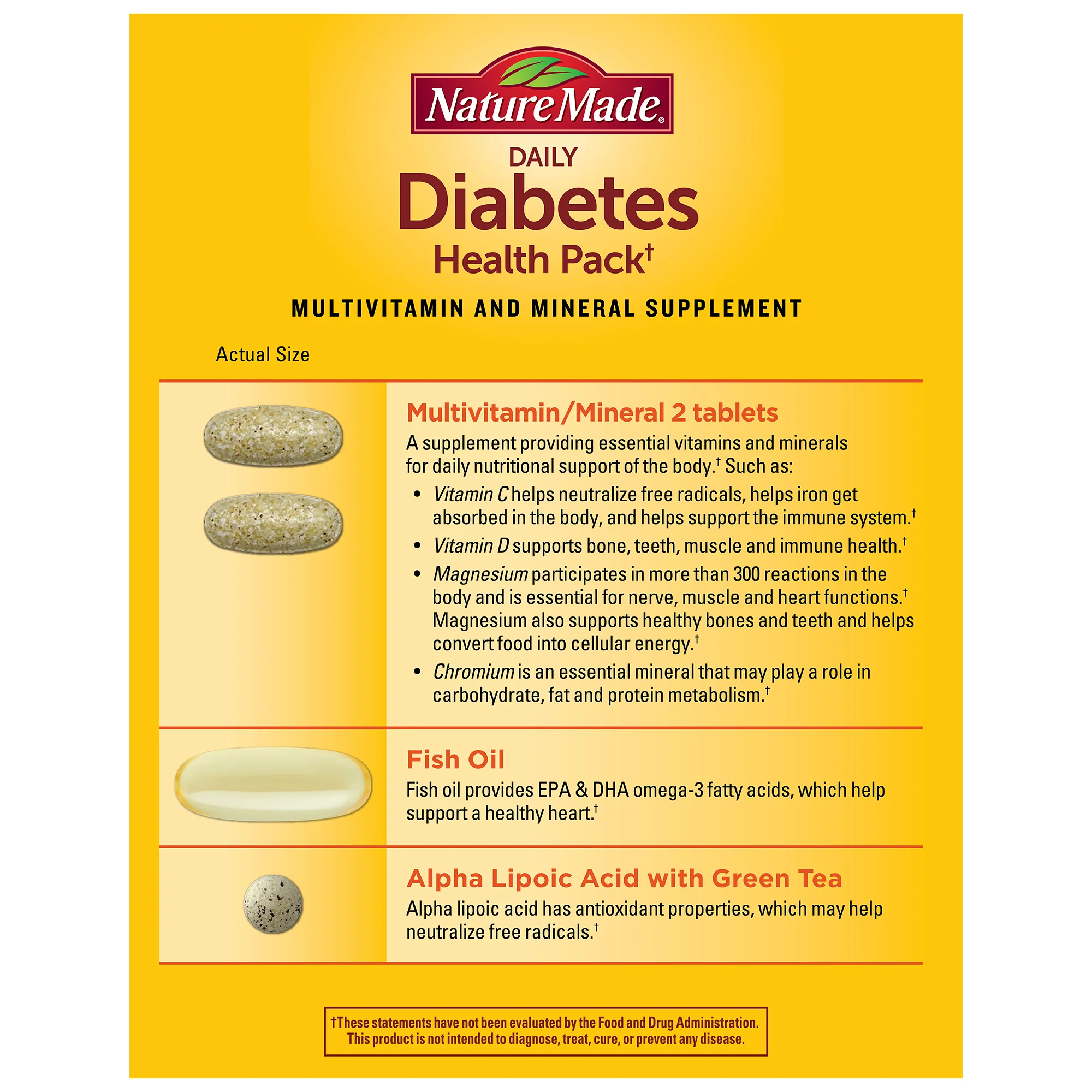 Diabetes Health Pack† Packets - Image 3