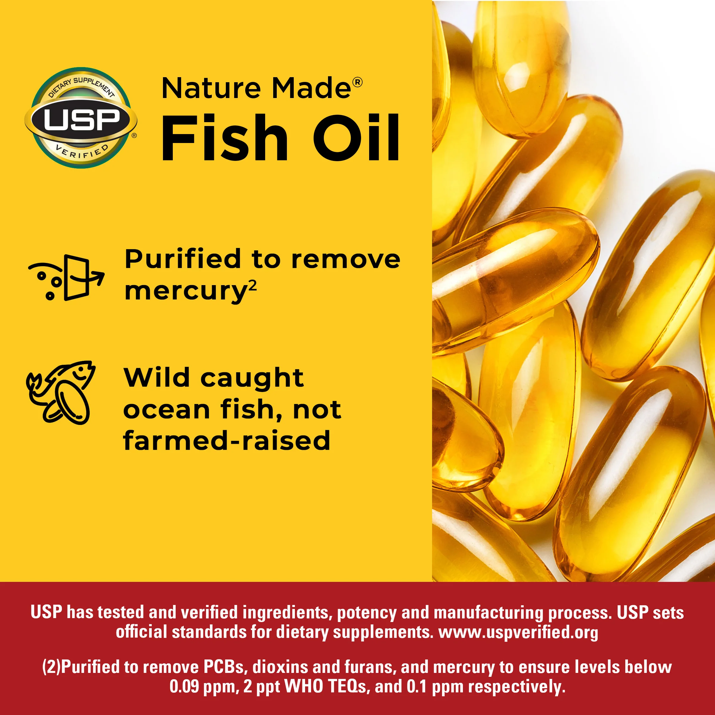 Burp-Less♦ Fish Oil 1200 mg Softgels - Image 9