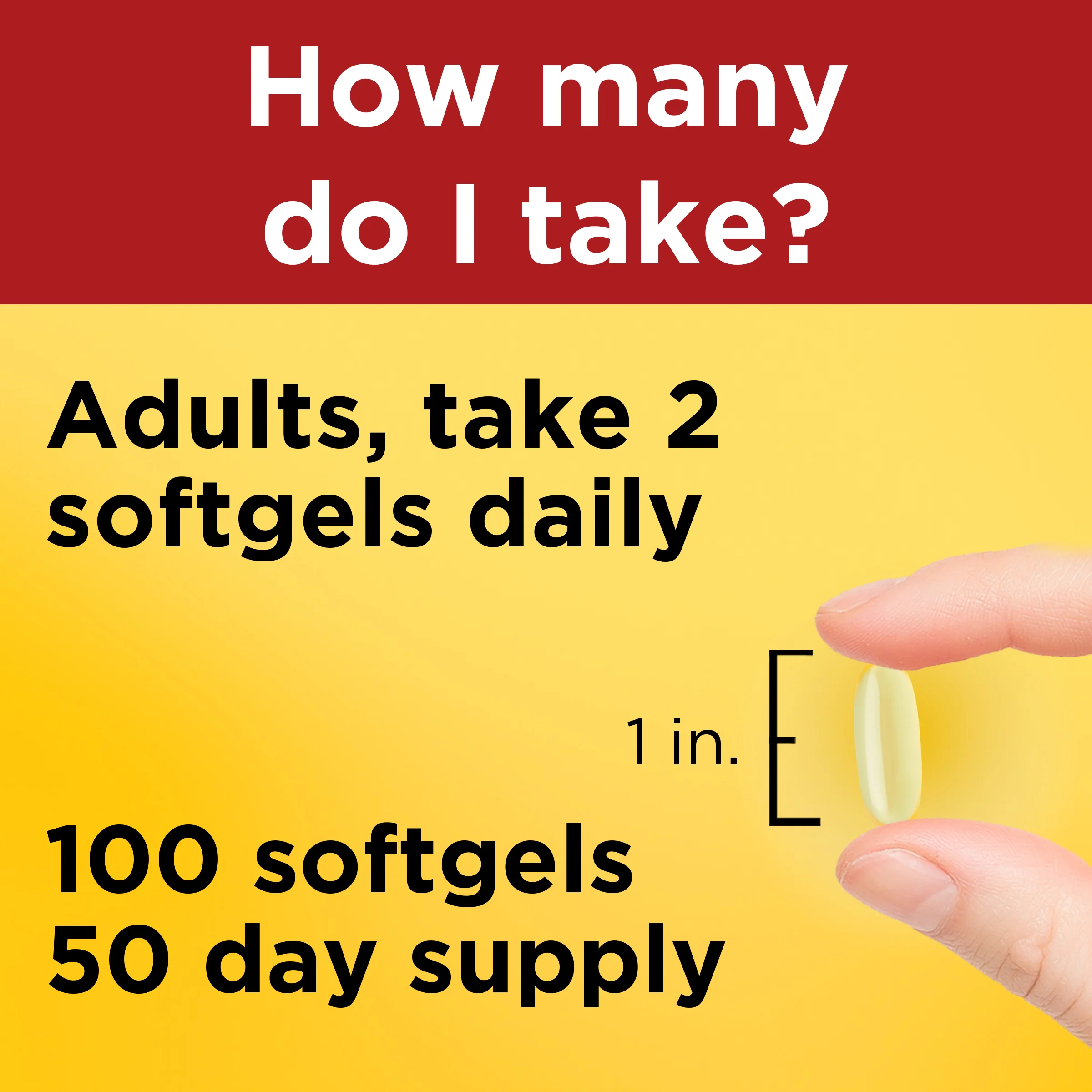 Fish Oil 1200 mg Softgels - Image 3