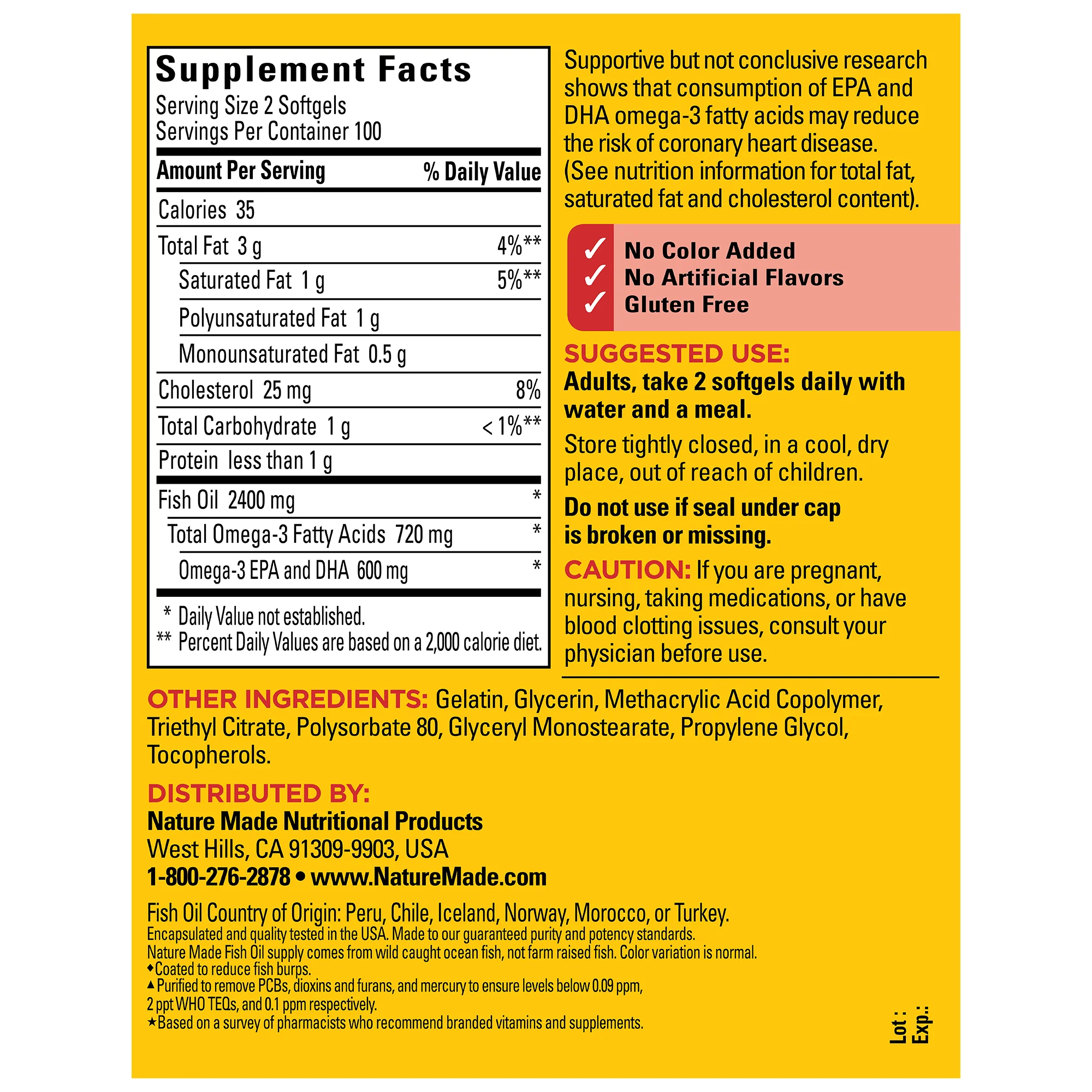 Burp-Less♦ Fish Oil 1200 mg Softgels - Image 5