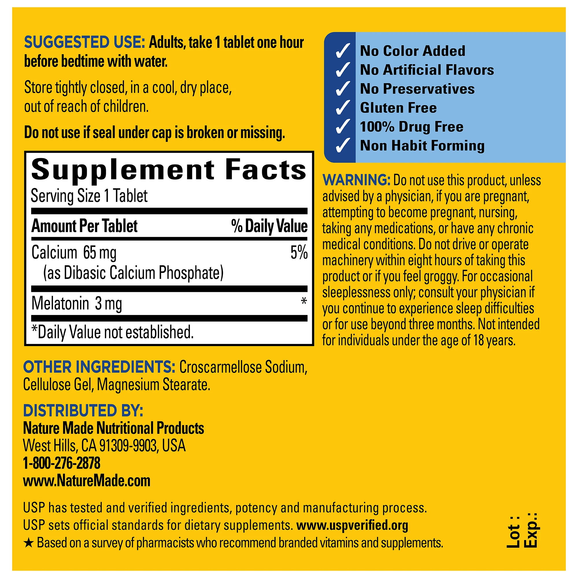 Melatonin 3 mg Tablets - Image 5