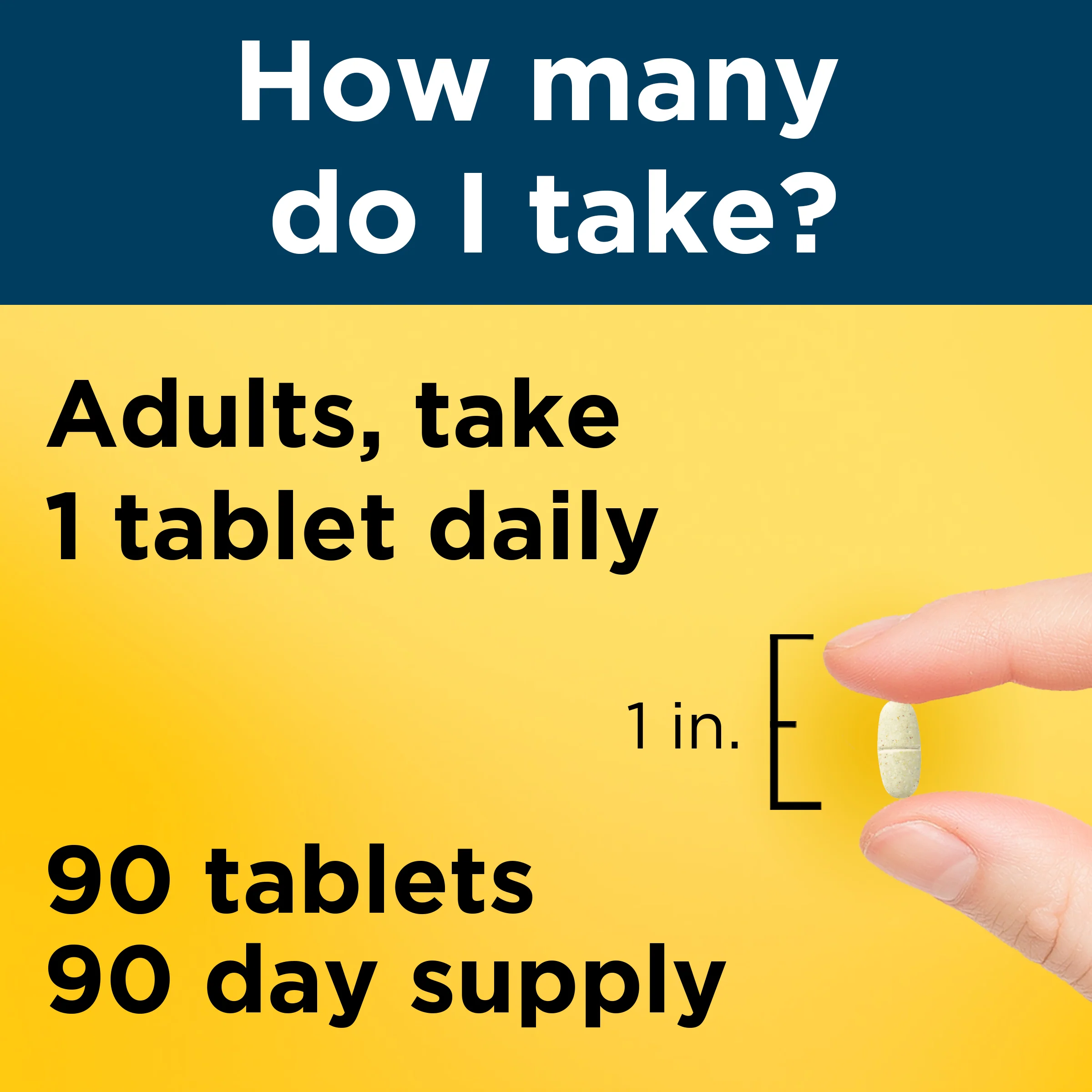 Men's Multivitamin 50+ Tablets - Image 3