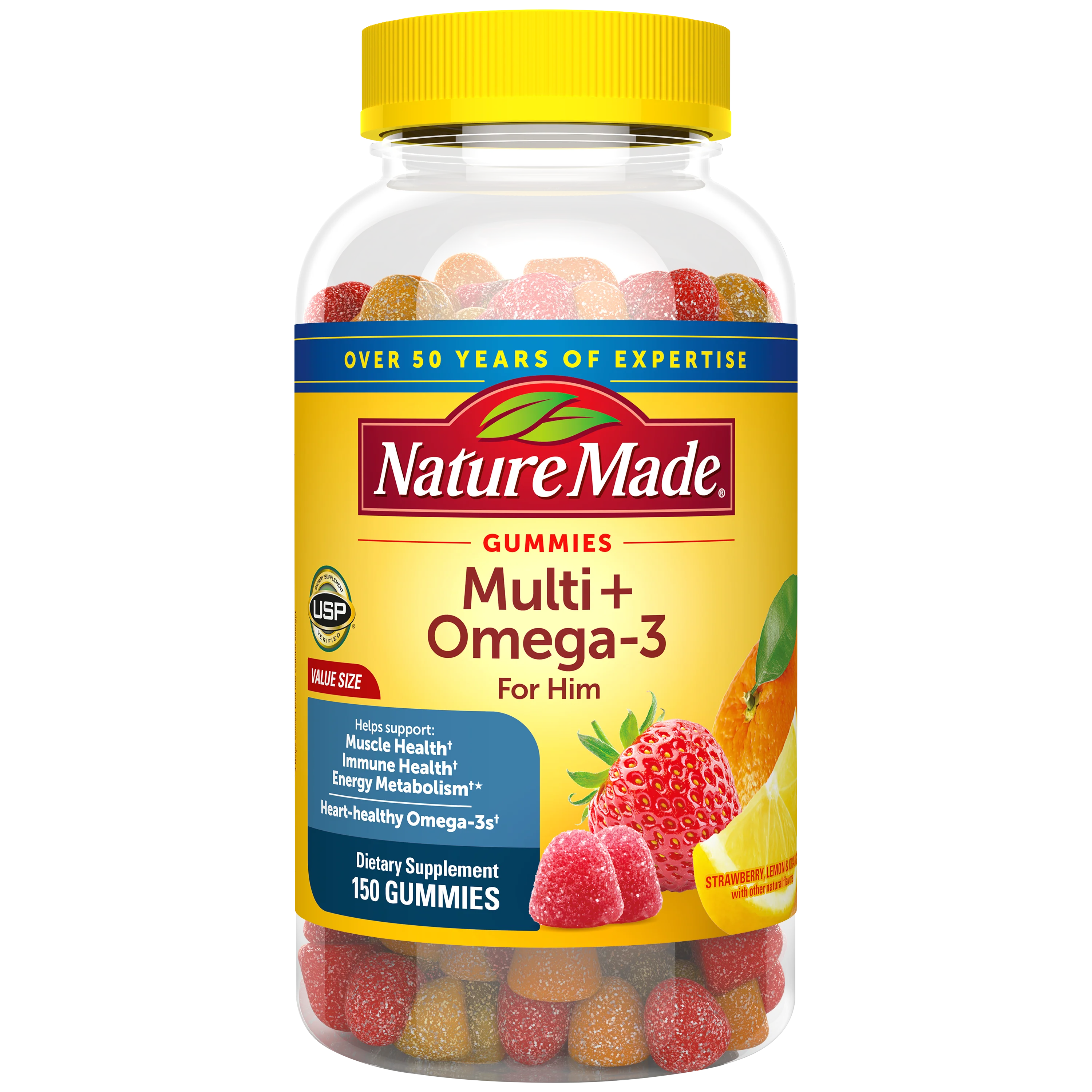 Multi + Omega-3 for Him Gummies - Image 4