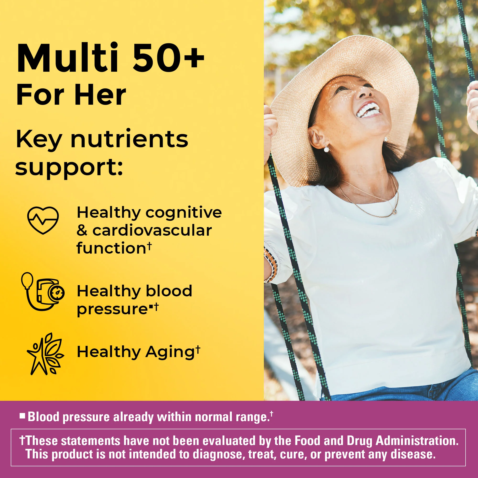 Women's Multivitamin 50+ Tablets - Image 4