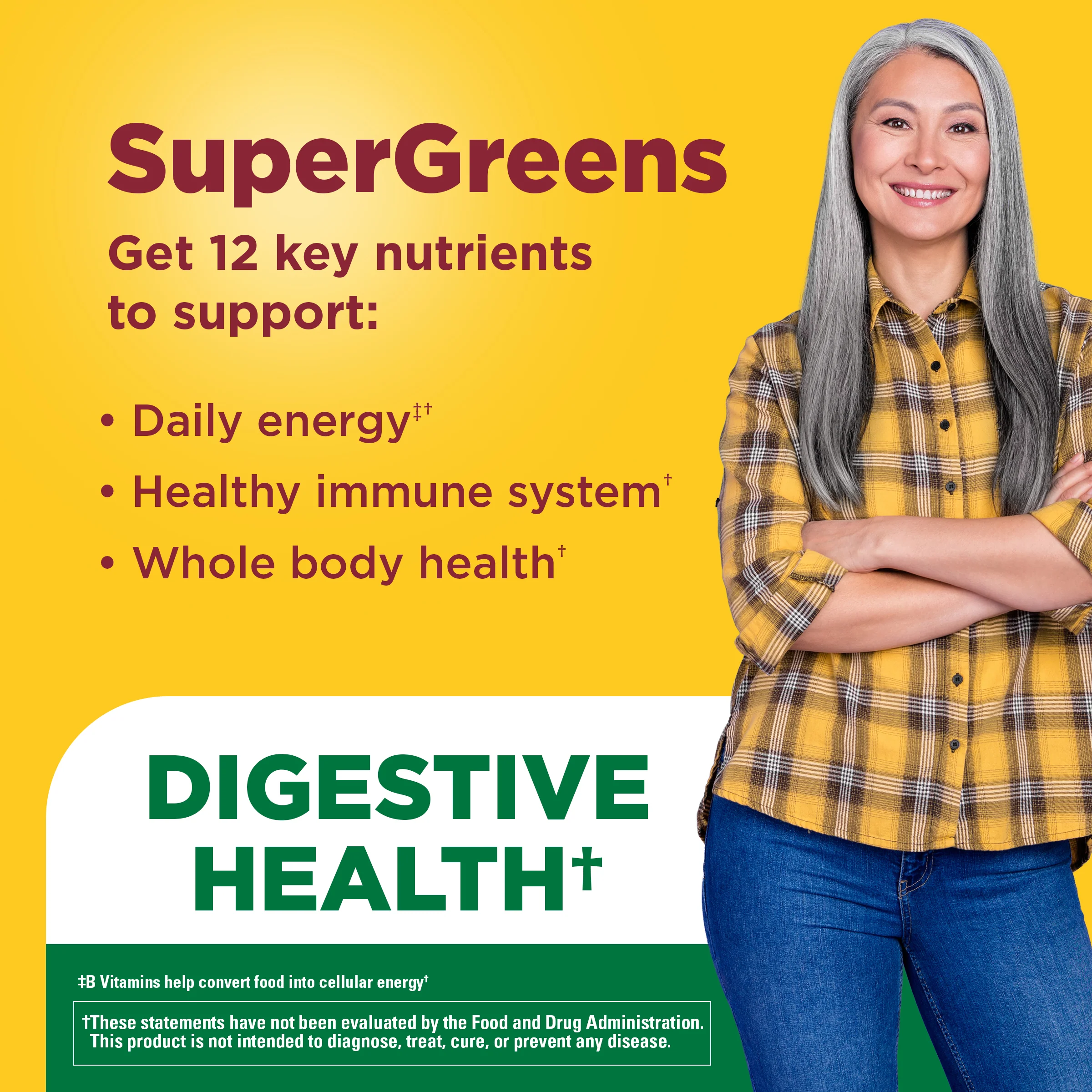 SuperGreens with 2 Billion CFU◆ Probiotics Capsules - Image 4