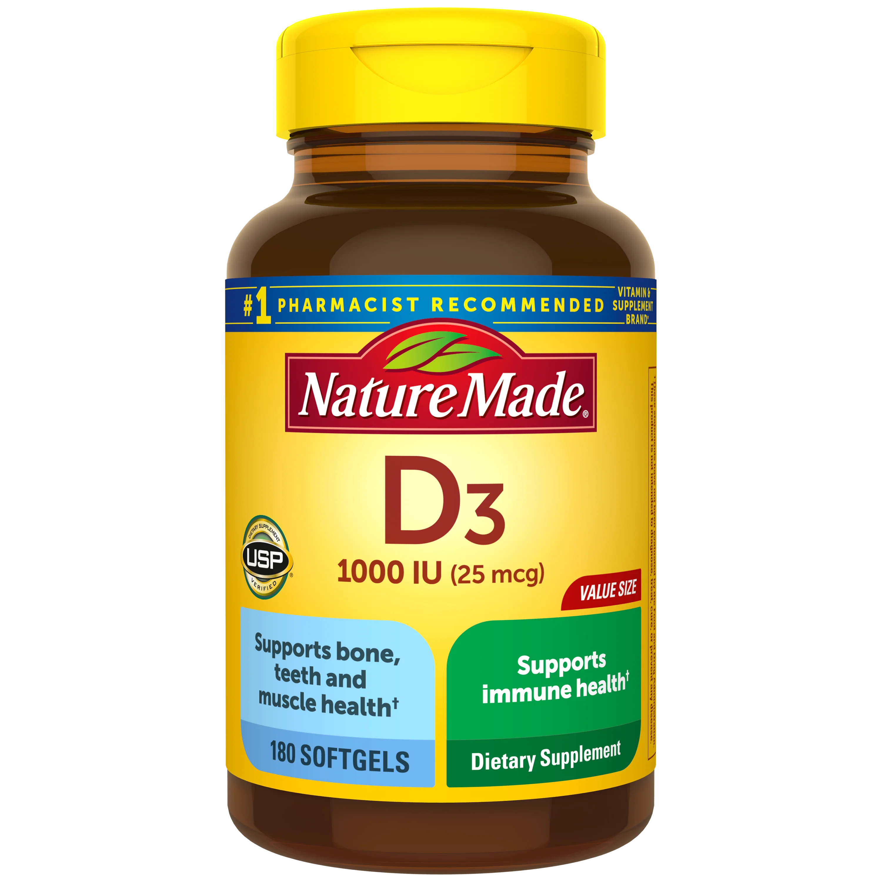 Vitamin D3 1000 IU (25 mcg) Softgels - Image 4