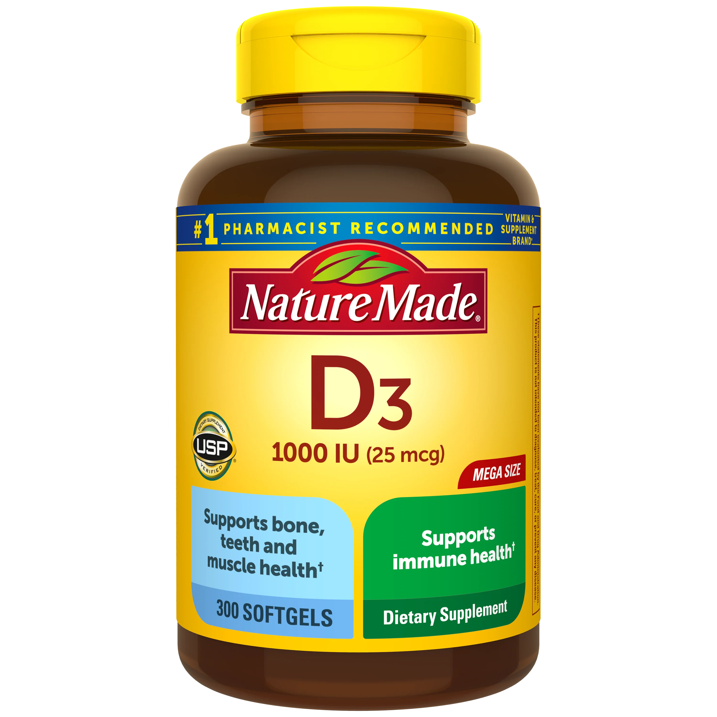 Vitamin D3 1000 IU (25 mcg) Softgels - Image 7