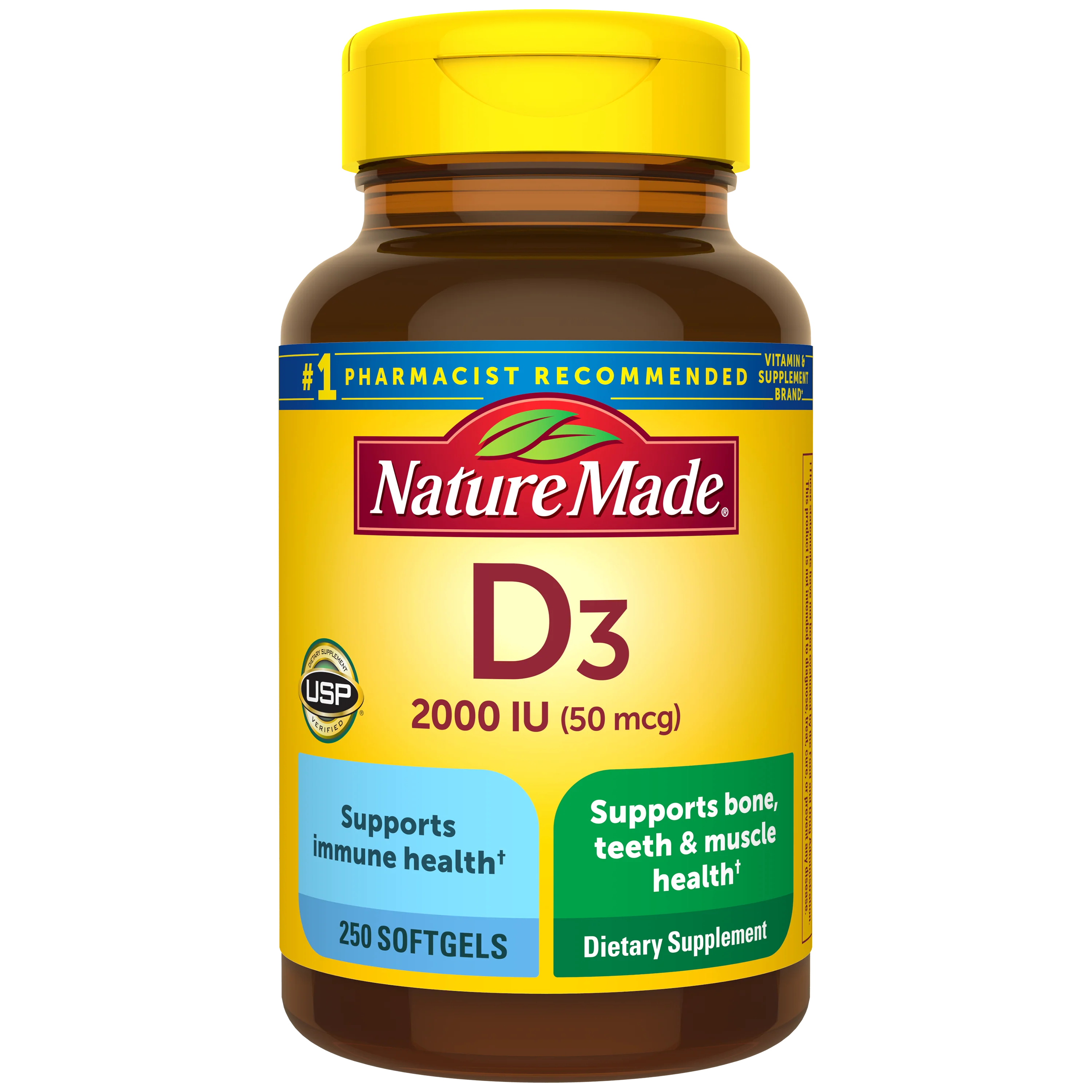 Vitamin D3 2000 IU (50 mcg) Softgels - Image 4