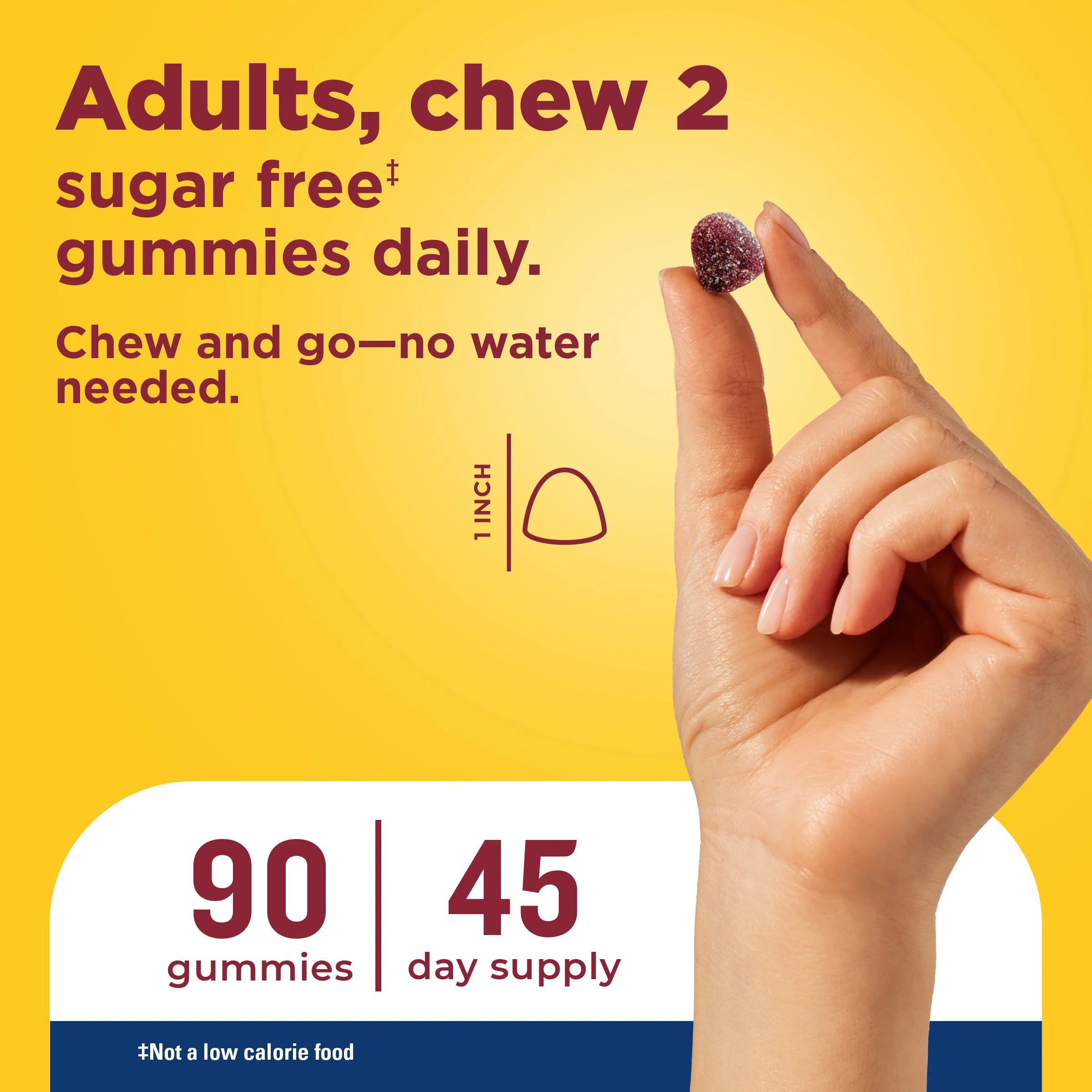 Zero Sugar‡ Men's Multivitamin Gummies - Image 3