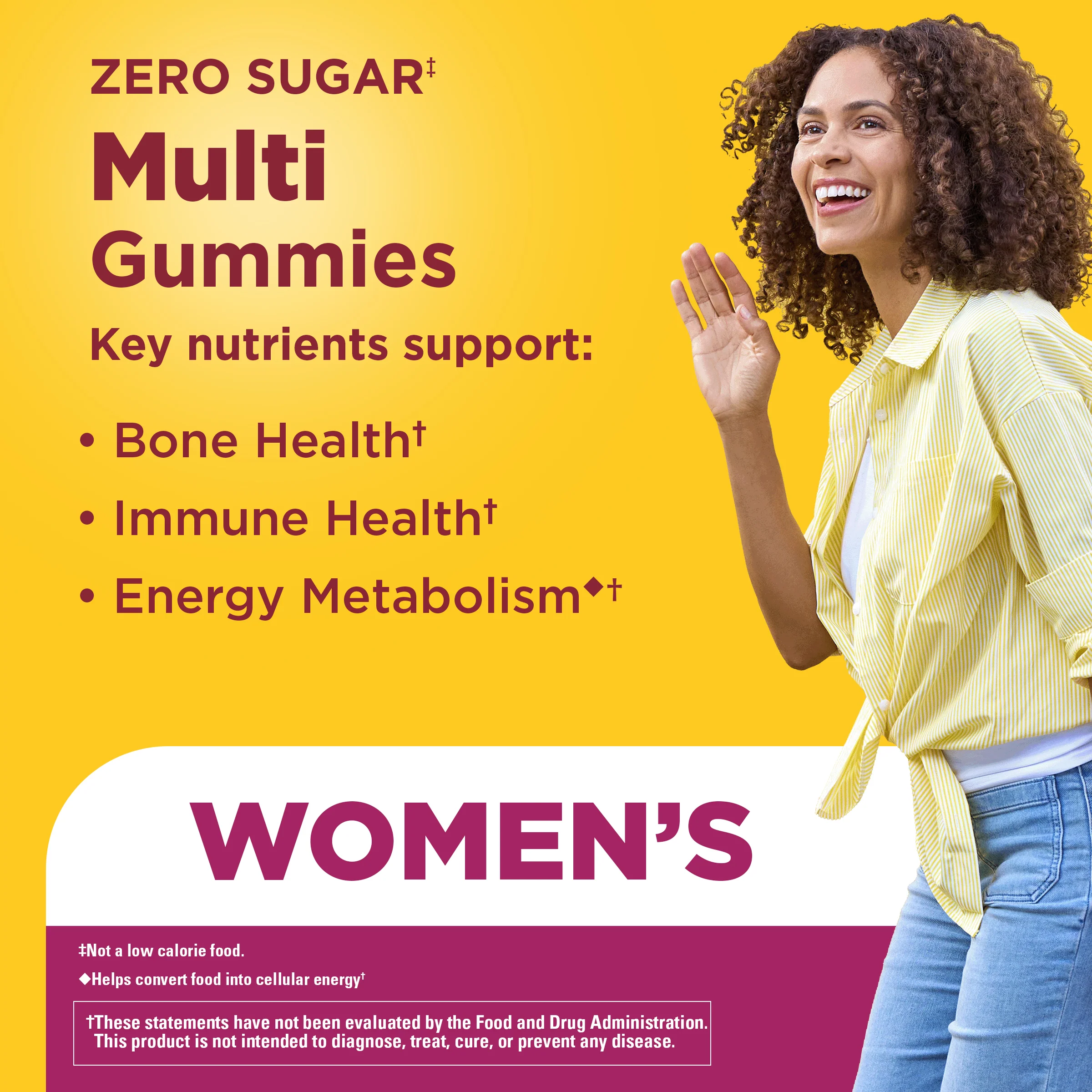 Zero Sugar‡ Women's Multivitamin Gummies - Image 4